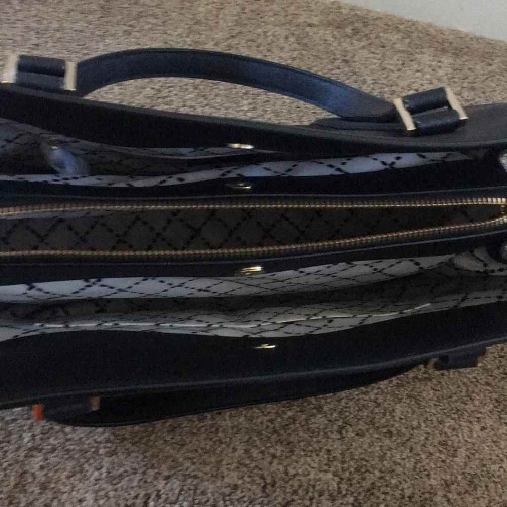 kate spade new large black handbag shoulder bag